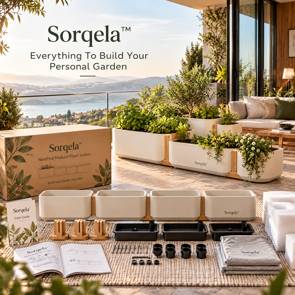 Sorqela™ NestPod Modular Plant System