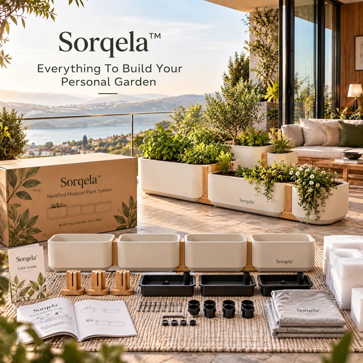 Sorqela™ NestPod Modular Plant System