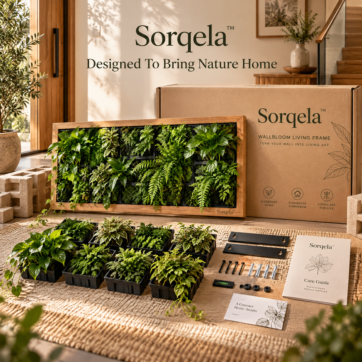 Sorqela™ WallBloom Living Frame