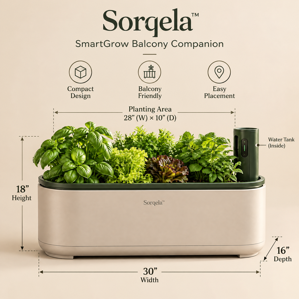 Sorqela™ CedarFrame Vertical Kitchen Garden