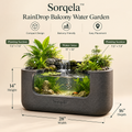 Sorqela™ RainDrop Balcony Water Garden