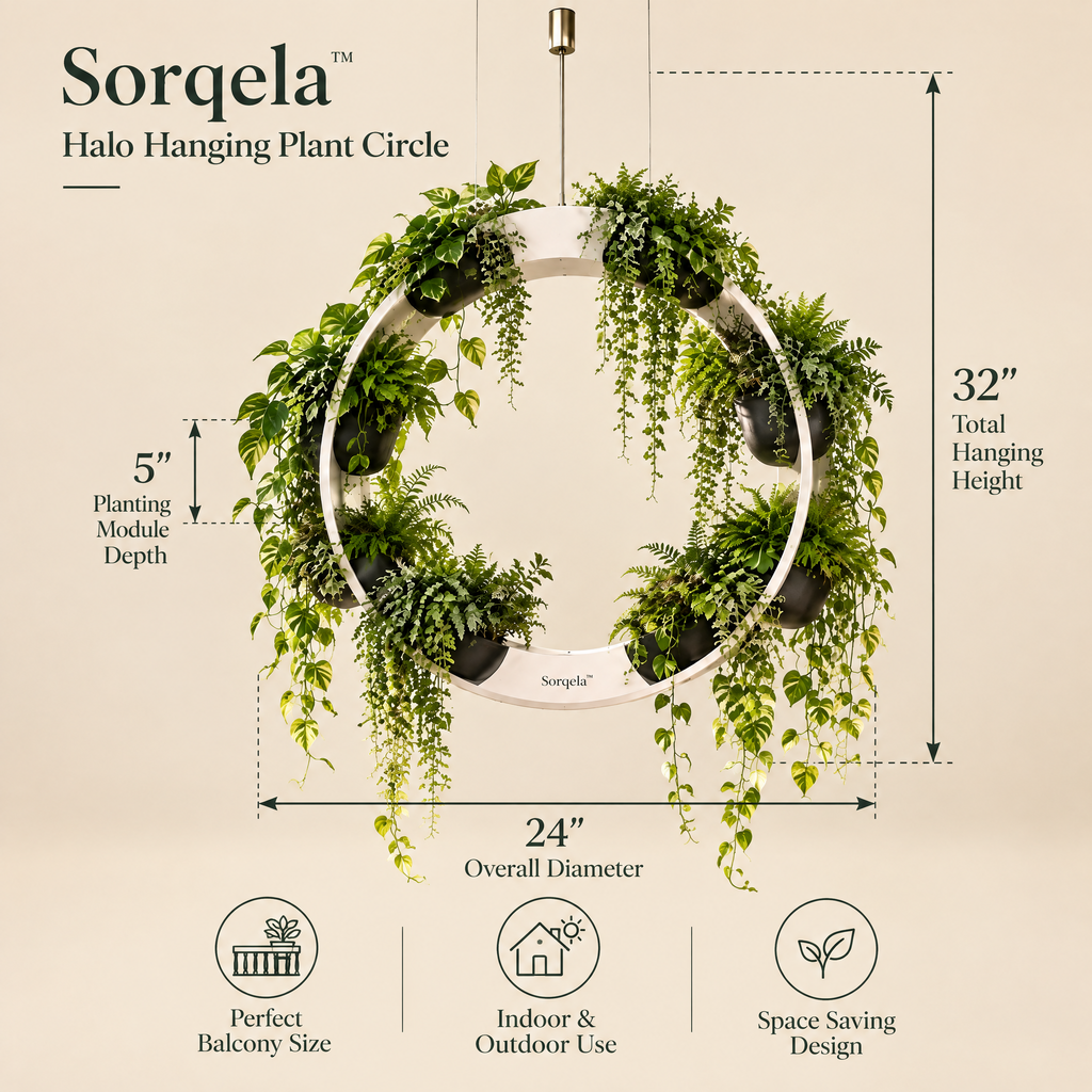 Sorqela™ Halo Hanging Plant Circle