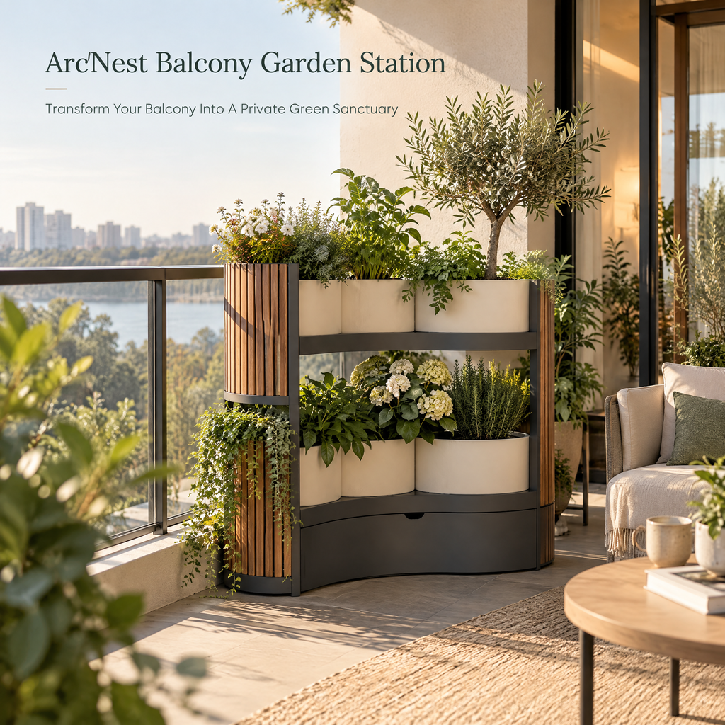 Sorqela™ ArcNest Balcony Garden Station