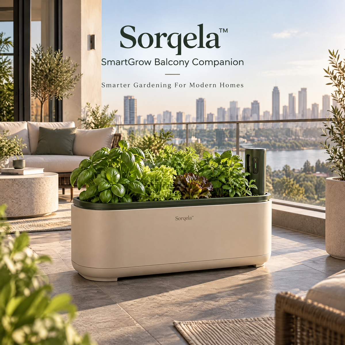 Sorqela™ CedarFrame Vertical Kitchen Garden