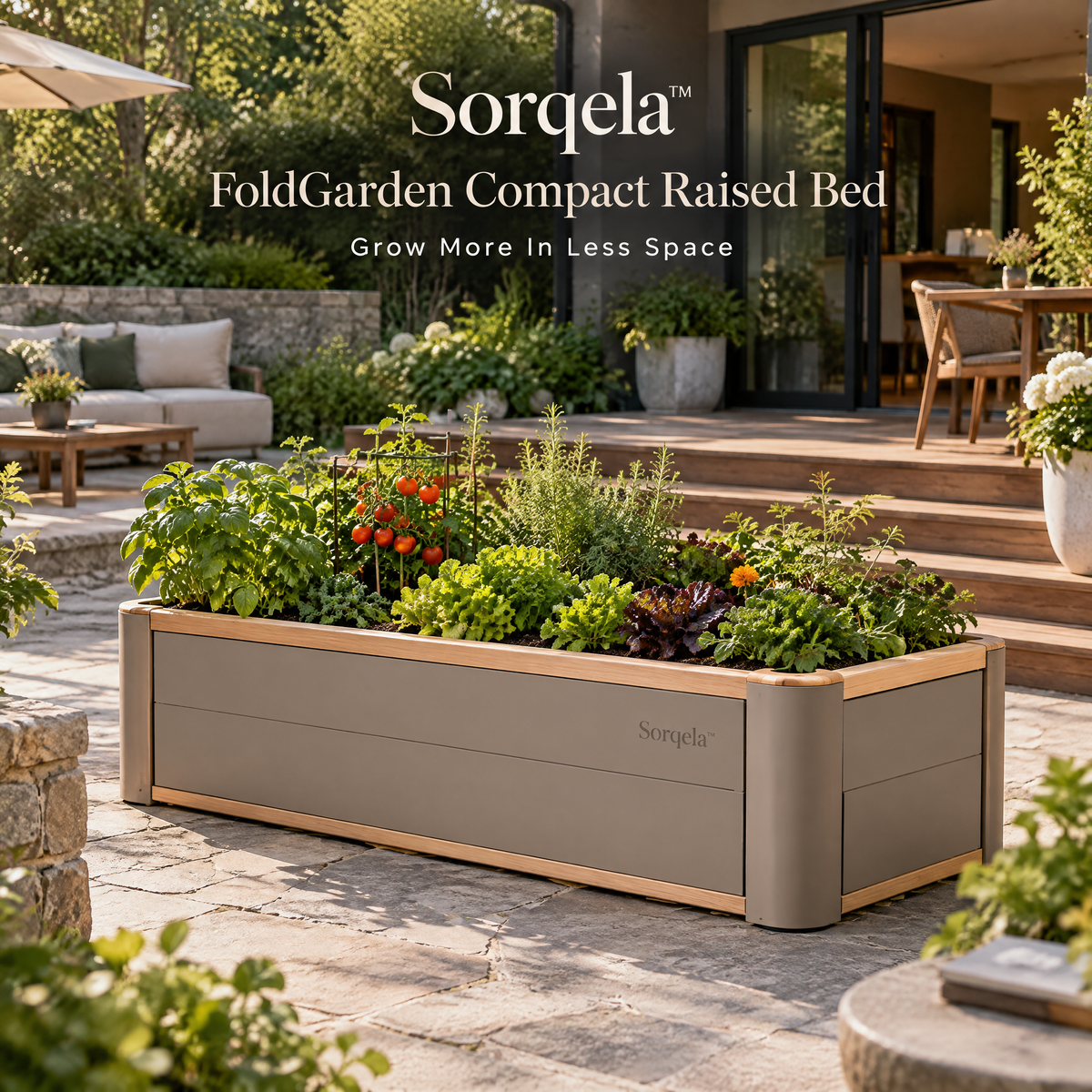 Sorqela™ FoldGarden Compact Raised Bed
