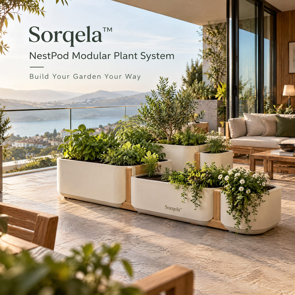 Sorqela™ NestPod Modular Plant System