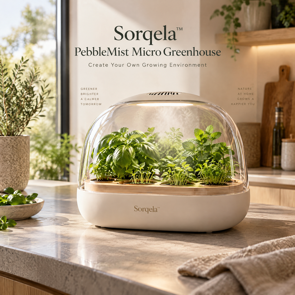 Sorqela™ PebbleMist Micro Greenhouse