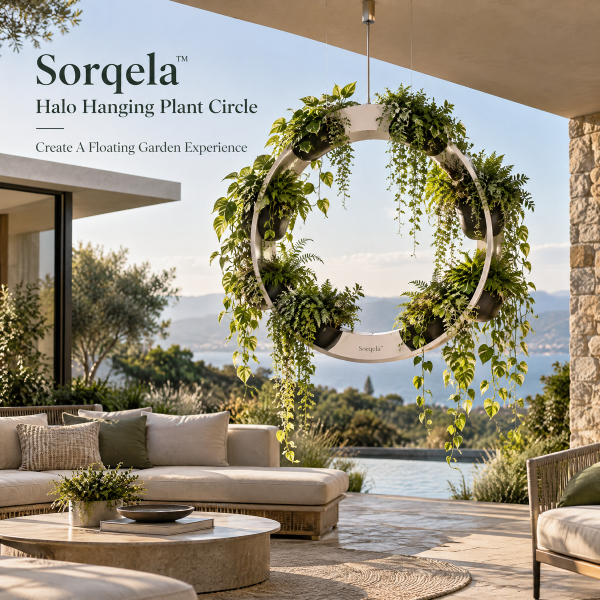Sorqela™ Halo Hanging Plant Circle