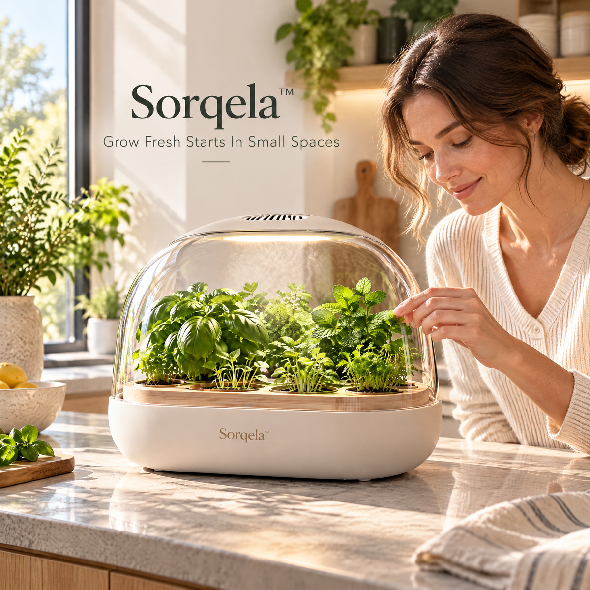Sorqela™ PebbleMist Micro Greenhouse