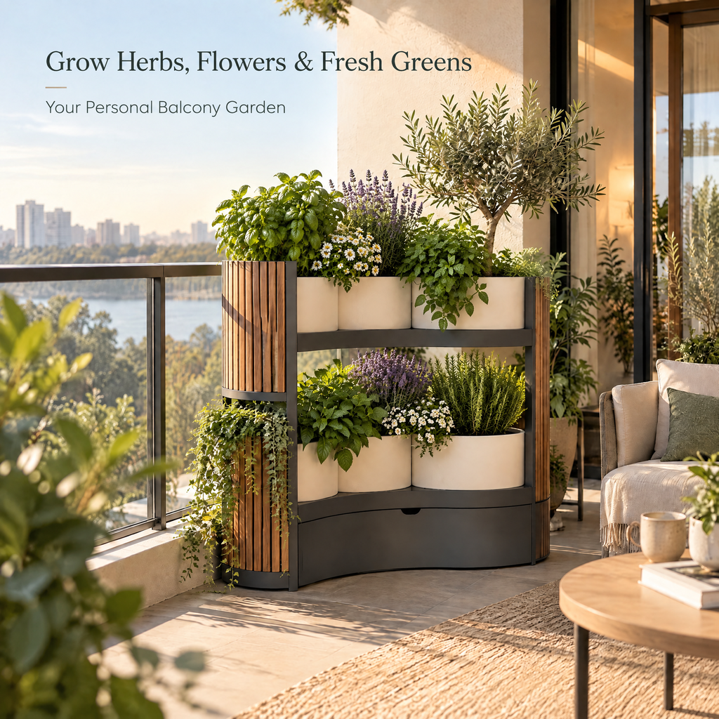 Sorqela™ ArcNest Balcony Garden Station