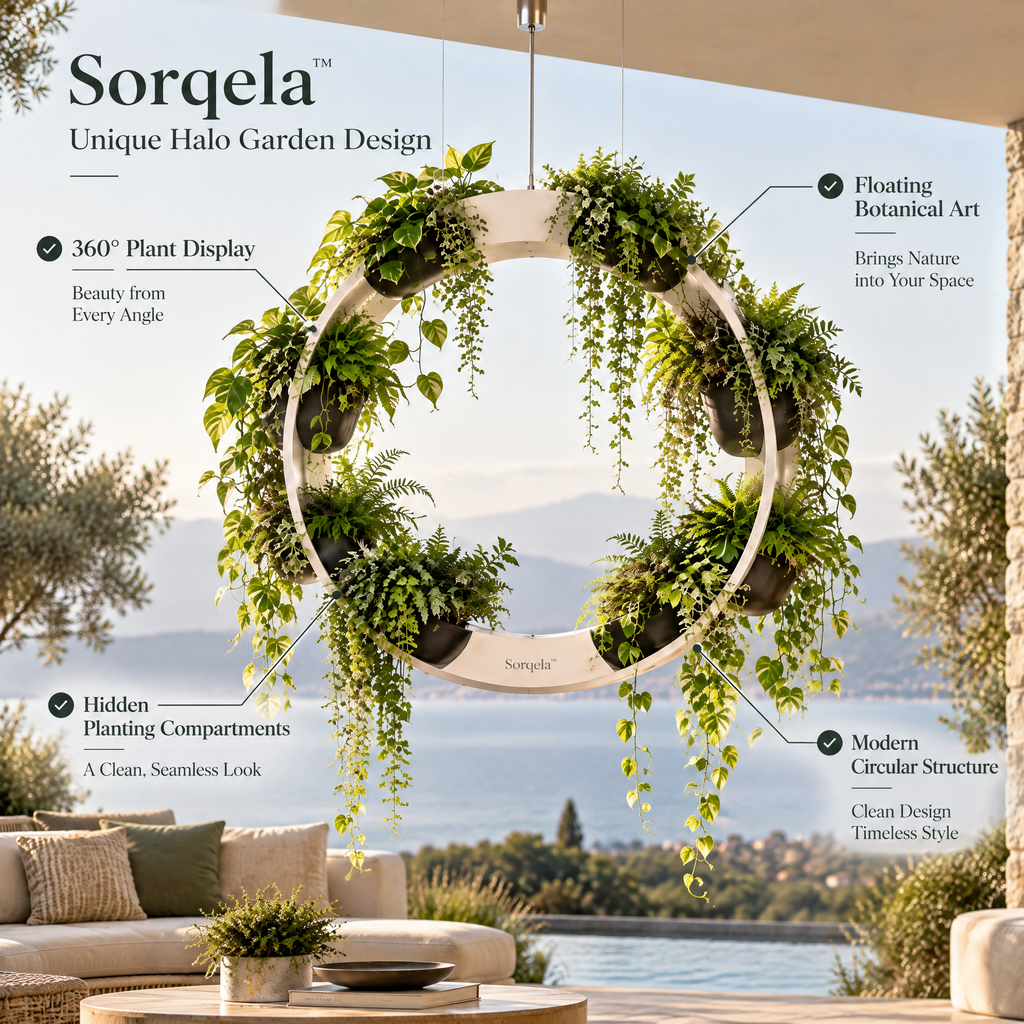 Sorqela™ Halo Hanging Plant Circle